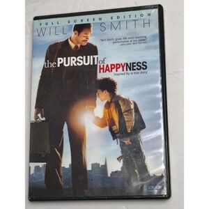 The Pursuit of Happyness DVD Will Smith Inspirational Drama True Story